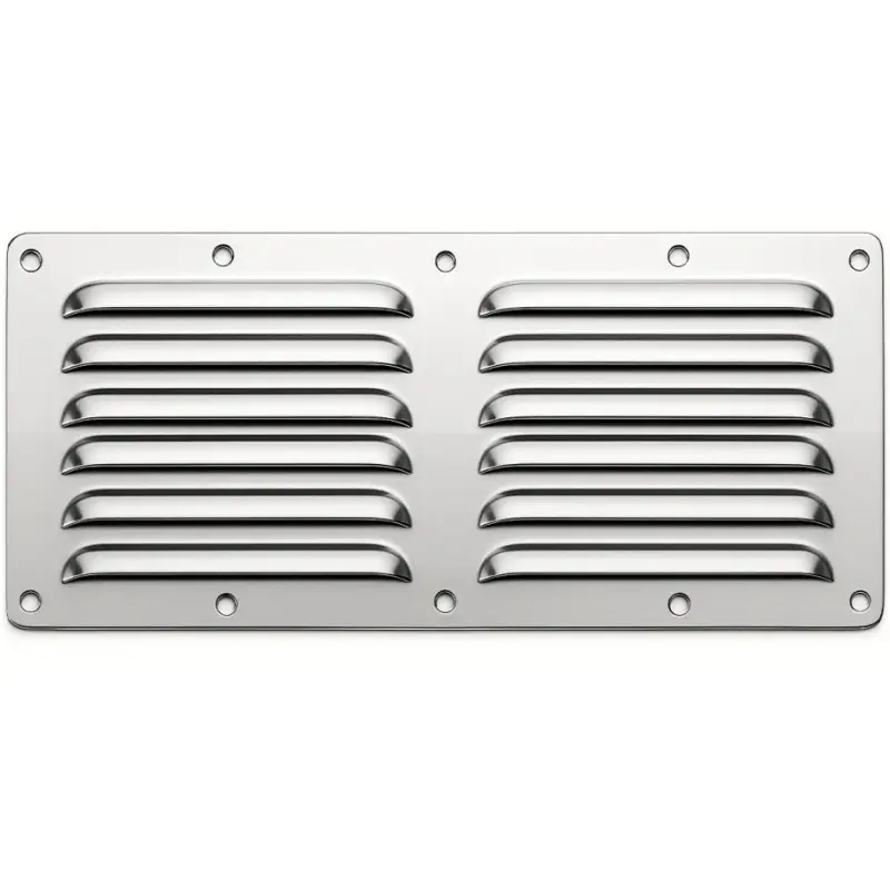 Jusqu'à Épuisement Des Stocks OSCULATI Grille aération inox slim 32 cm² | 115 x 230 x 4 mm