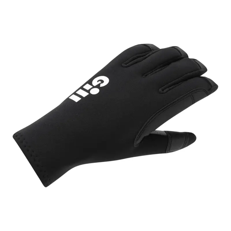 Pas Cher GANTS 3 SEASONS GILL 5 DOIGTS LONGS NOIR L