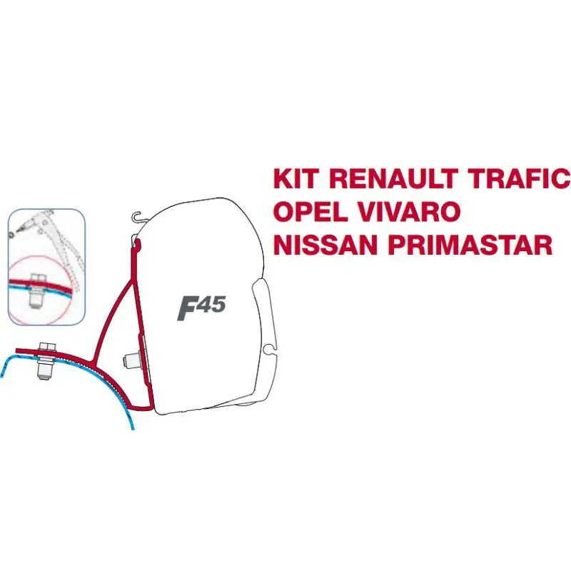 Meilleur Choix FIAMMA Kit F45 R Trafic 2 / O Vivaro