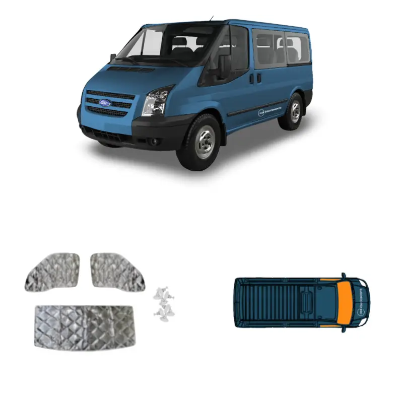 NRF Rideaux isolants avant | Transit 4 phase 2 Retour Gratuit