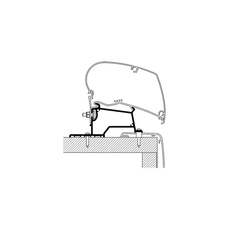 THULE Kit fixation Rapido Compact Integral Populaire