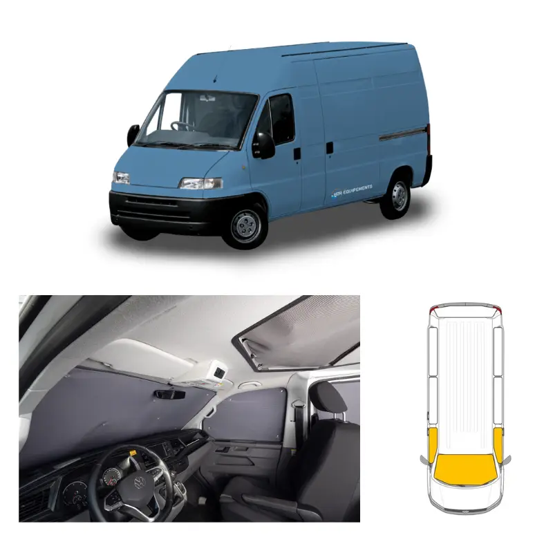 Promotion Saisonnière CARBEST Rideaux isolants avant 3 pièces | Ducato X230 X244