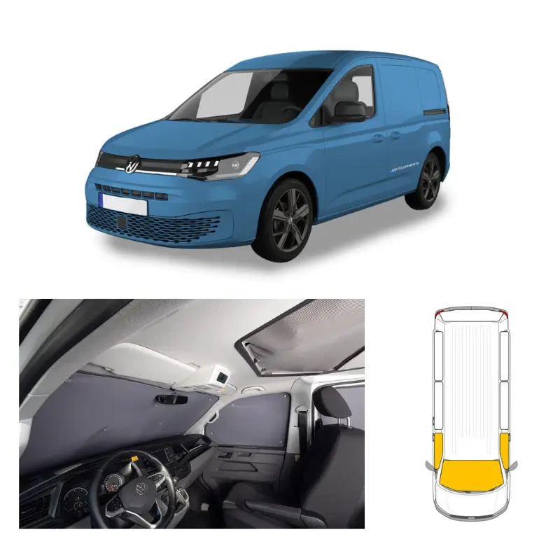 CARBESTRideaux isolants avant 3 pièces | VW Caddy 5 Affaire À Saisir
