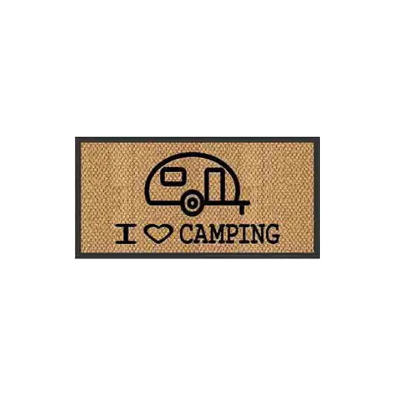 HOLIDAY TRAVEL Paillasson I love Camping | Caravane Prix Cassé