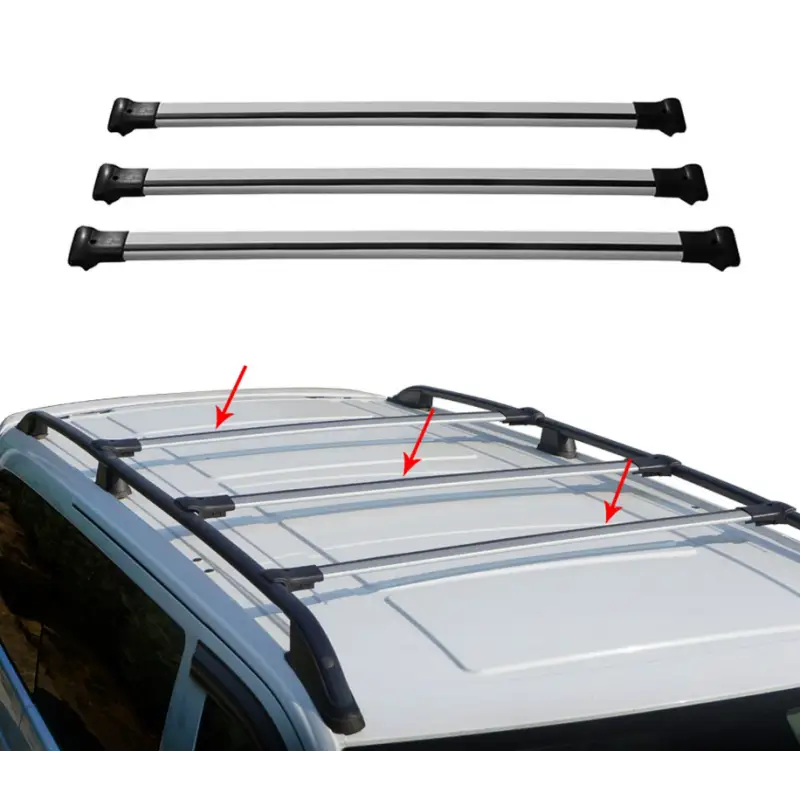 OMAC Barres de toit Elegance grises X 3 MB Vito Achat Immédiat