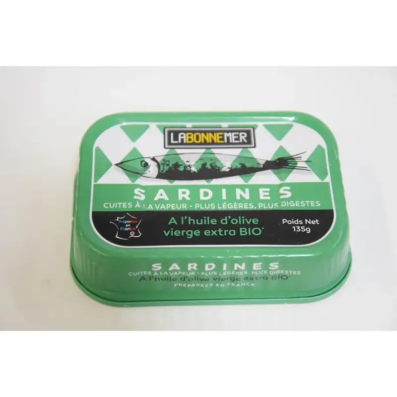 LABONNEMER BIO SARDINES A L'HUILE D'OLIVE Prix Réduit