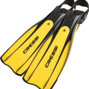 Remise Palmes de plongée réglables PRO LIGHT jaunes CRESSI SUB