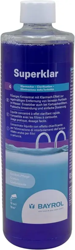 SUPERKLAR 0.5L BAYROL Prix Promo