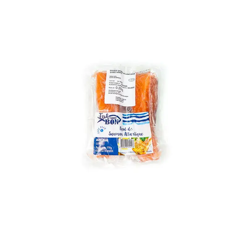 2 PAVES DE SAUMON ATLANTIQUE 250G Prix Promo