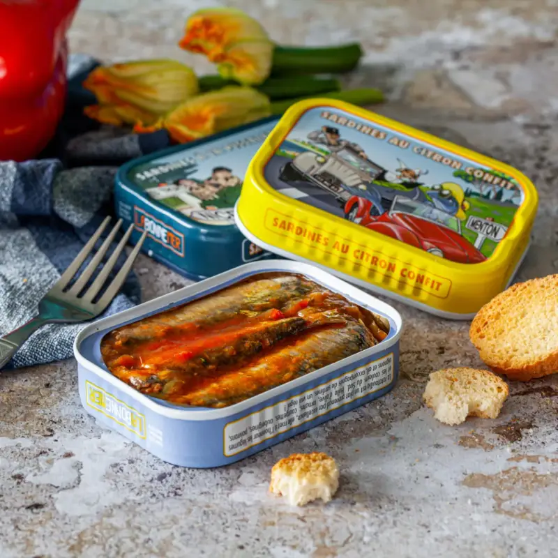 COFFRET SARDINES 3 BOITES LA BONNE MER Offre Exclusive