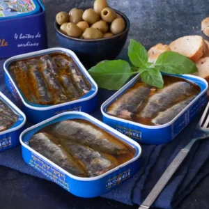 Livraison Express COFFRET SARDINES 3 BOITES LES BELLES DE MARSEILLE