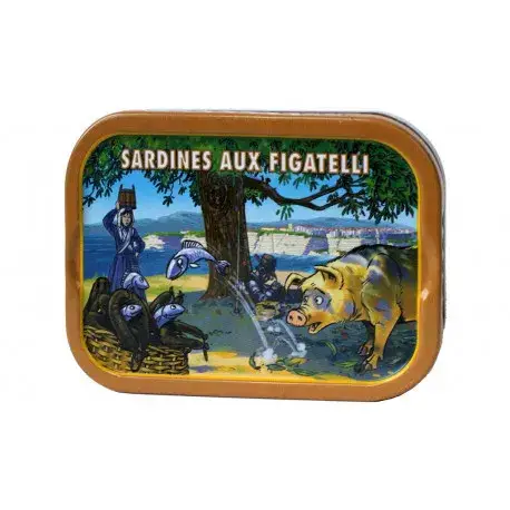 Affaire À Saisir SARDINES AUX FIGATELLI 115G LABONNEMER