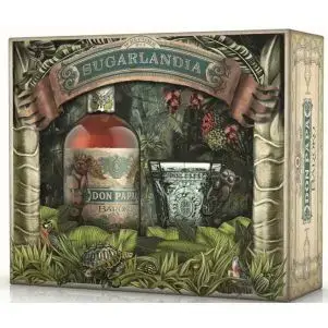 COFFRET RHUM DON PAPA 7 ANS + CARTES 40° 70CL Satisfait Ou Remboursé