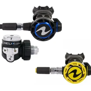 Meilleur Prix Pack détendeur de plongée HELIX PRO COMPACT DIN + Octopus AQUALUNG