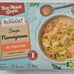 SOUPE NORVEGIENNE AU POISSON 610G Retour Gratuit