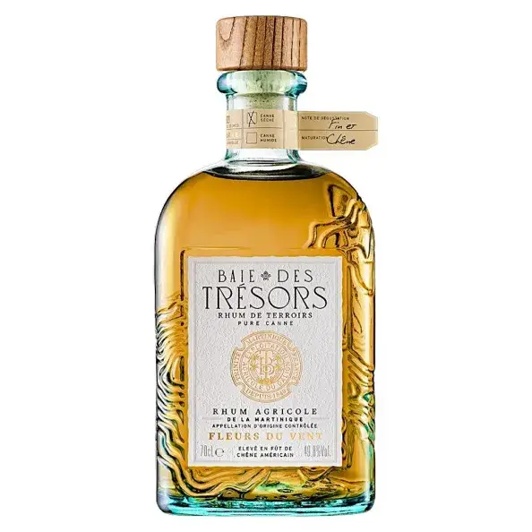 RHUM BAIE DES TRESORS FLEURS DU VENT 49.8° 70CL Meilleur Prix