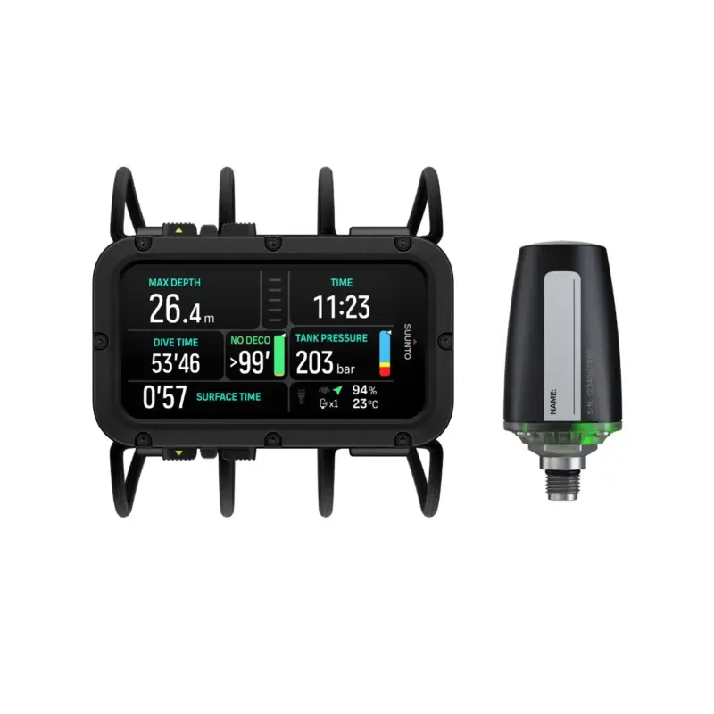 Pack ordinateur de plongée sous-marine NAUTIC bracelet Bungee + sonde TANK POD SUUNTO Prix Choc