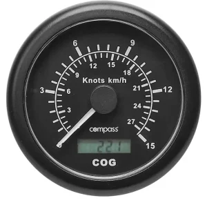 Commander Vite Speedomètre GPS, analogique