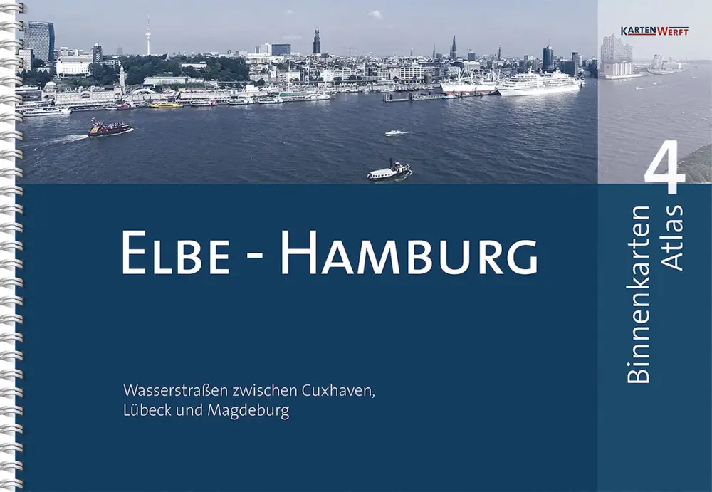 CARTES INTERNES ATLAS 4 Elbe - Hambourg Prix Promo