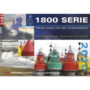 N 1811 Waddenzee (westblad) en aangrenzende Noordzeekust Meilleur Prix