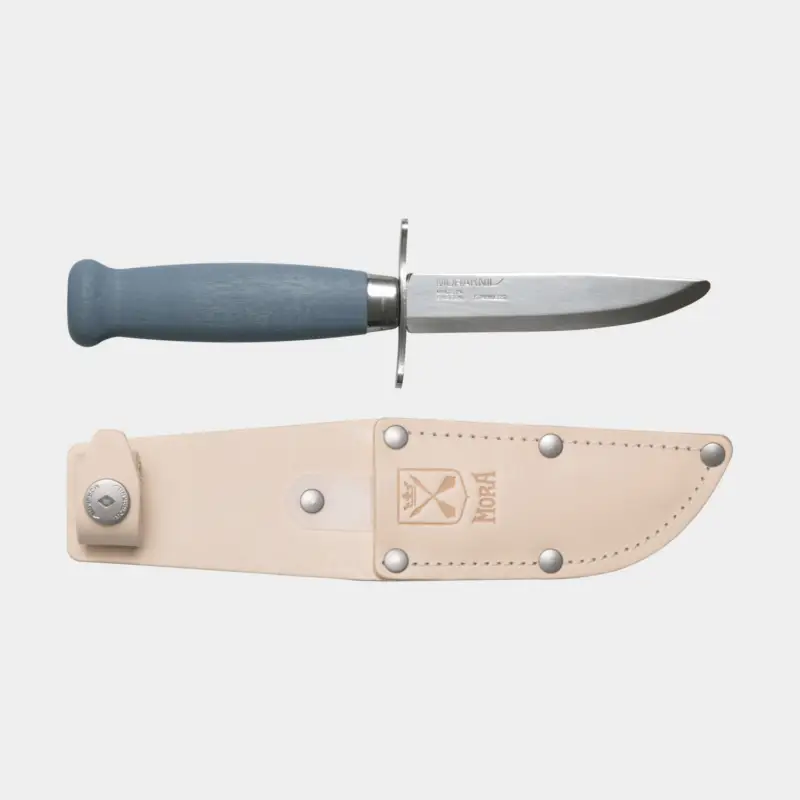 Couteau de scout Morakniv Scout 39 Safe (S), 181 mm, bouleau / acier inoxydable suédois recyclé, Blueberry Acheter En Ligne