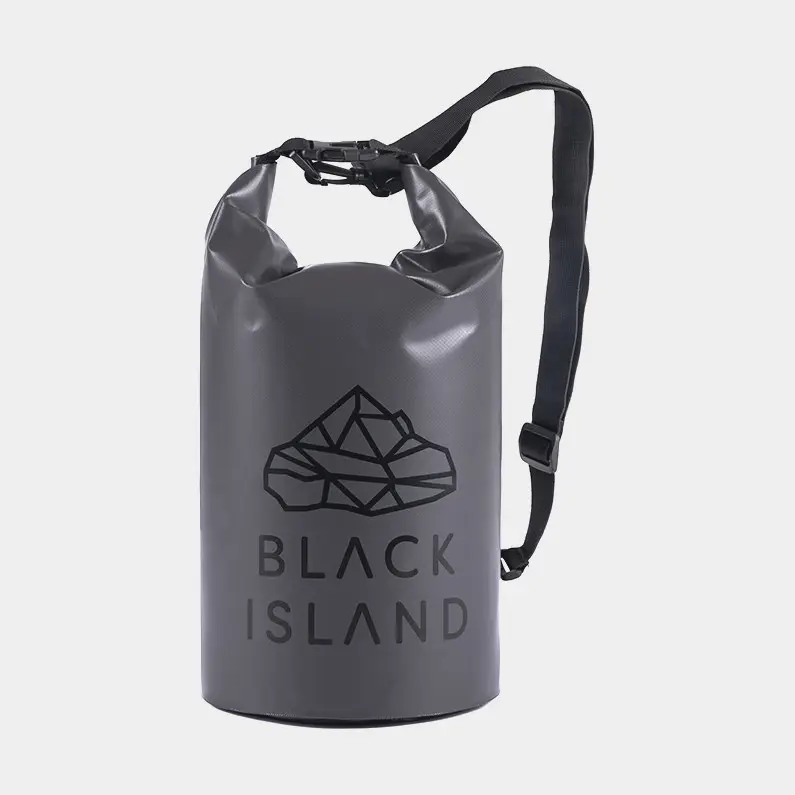 Drybag / sac étanche Black Island, 500D, 15 litres, noir Achetez Aujourd'hui