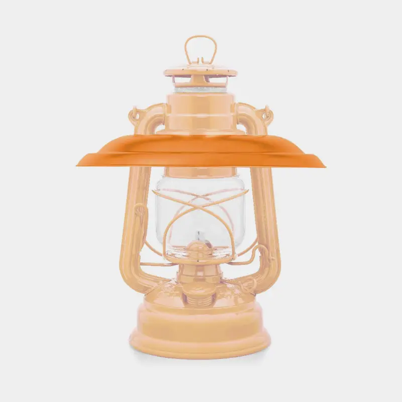 Abat-jour Feuerhand Reflector Shade 276 (Baby Special), 225 mm, Pastel Orange Nouvel Arrivage