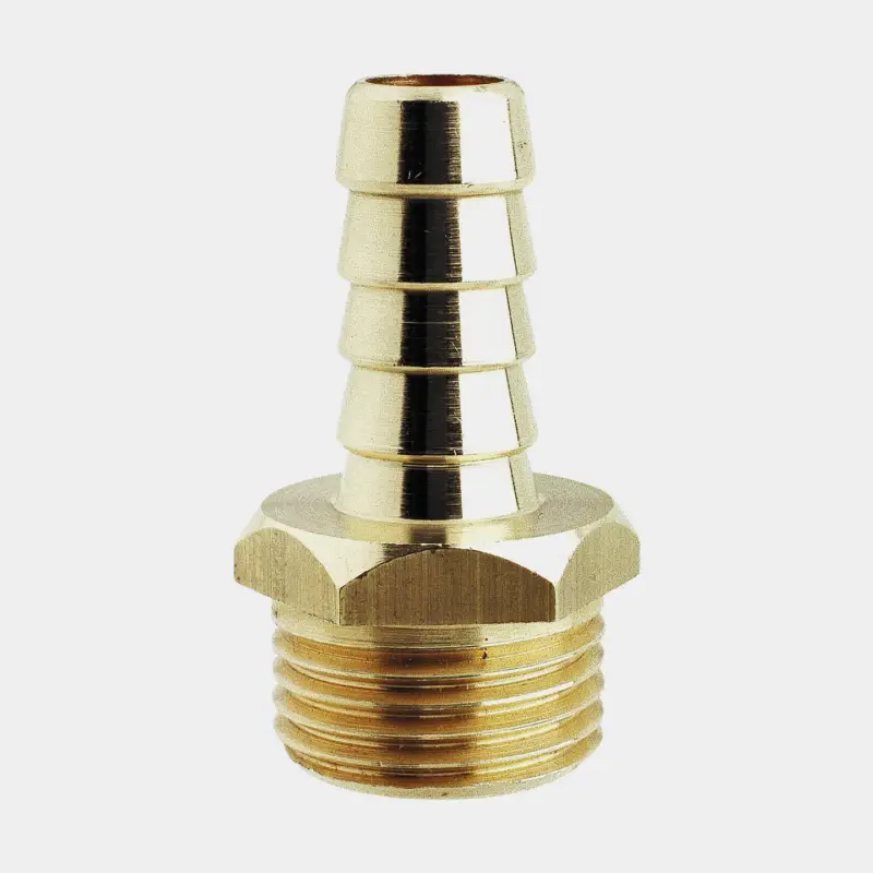 Embout de tuyau Maestrini Male Hose Tail, laiton, 1/4″ G (BSP) (extérieur) à 10 mm (25/64″) tuyau Pas Cher