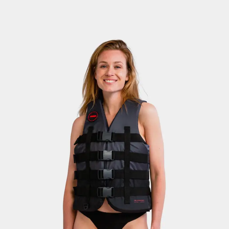 Soldes Gilet pour les sports nautiques JOBE 4 Buckle Vest 50N Black