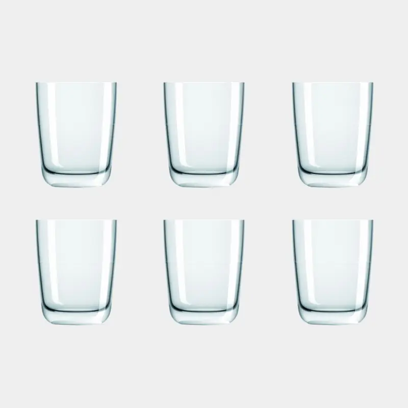 Remise Verres en plastique Palm Verre Highball Blanc, antidérapant, transparent, 42 cl, 6-pack