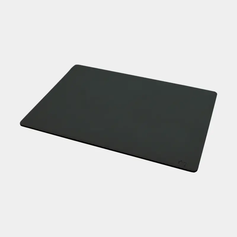 Marque Set de table magnétique Silwy Metal-Nano-Gel-Mat, rectangulaire, pour verres & assiettes magnétiques, noir, 40 x 27 x 0.2 cm