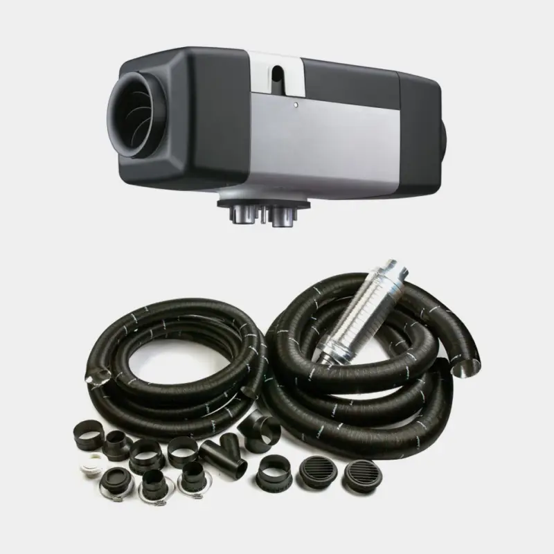 Chauffage diesel avec kit de distribution d’air Webasto Air Top 55 EVO, set complet pour nouvelle installation, 12 V, 1500 – 5500 W, pour 4 cabines Commander Maintenant