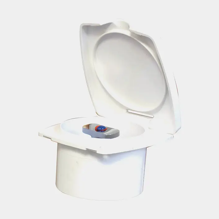 Prix Bas Mitigeur de douche bateau encastrable New Edge, 3/8″ G (BSP), plastique, blanc