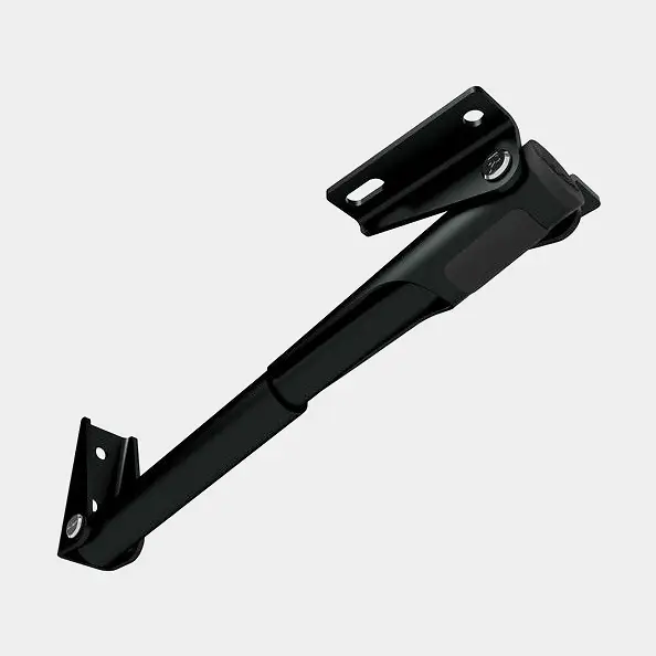Meilleur Choix Support de table rabattable Roca Rakego, aluminium anodisé noir, 252 mm, 90 kg