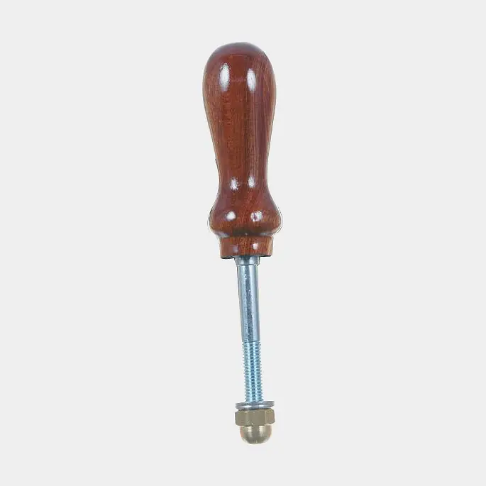 Dernier Modèle Bouton de volant Savoretti Armando Fix Handle TMF, avec tige filetée, fixe, bois