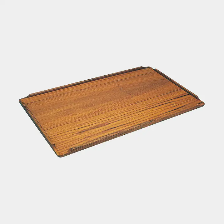 Vente Flash Plateau de table en teck Roca, 80 x 50.5 cm