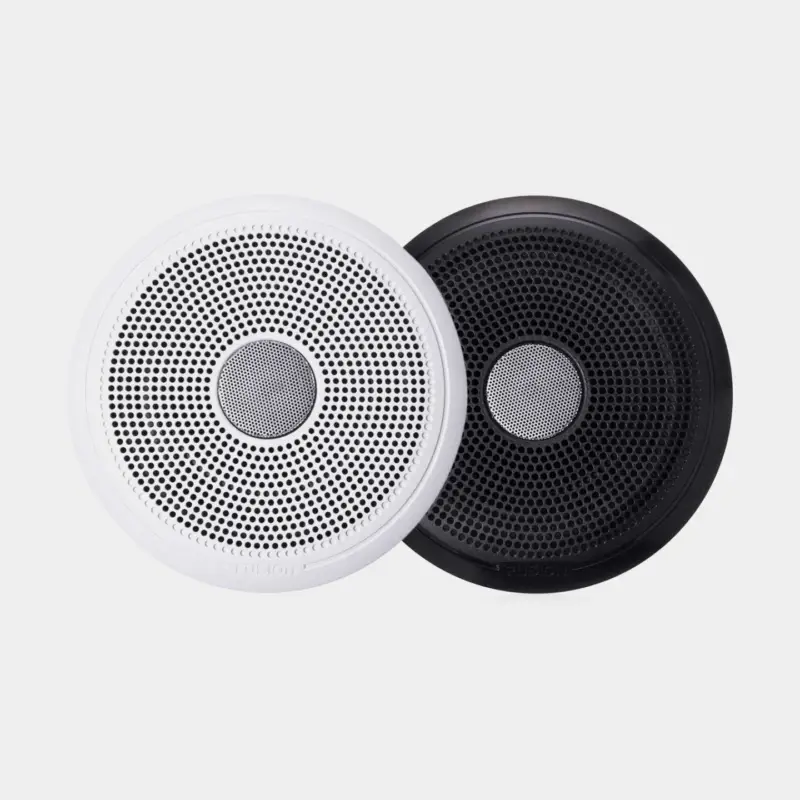 Nouvelle Collection Haut-parleur marin Fusion Classic XS-F77CWB, 7,7″, 240 W, blanc, pour montage encastré, avec façades blanches / noires, lot de 2