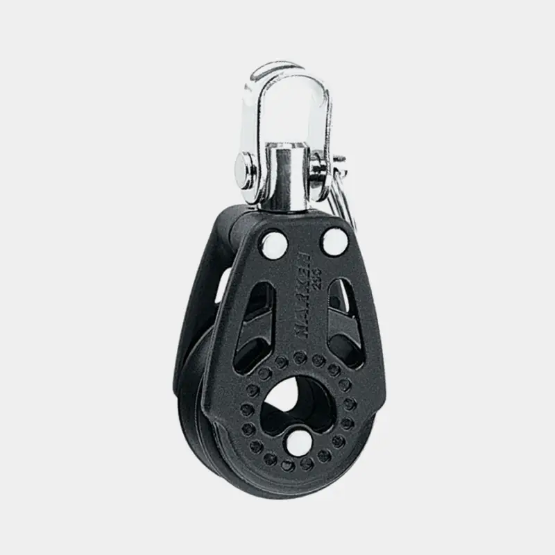 Poulie simple avec manille Harken Carbo Air 29 mm, rotative, à roulement lisse, convient pour cordages Ø4 – 8 mm Bon Marché