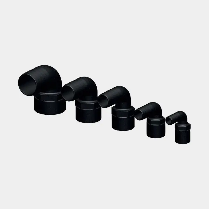 Solde Embout de tuyau TruDesign Tail 90° Female Threaded, composite, coudé 90°, 1″ G (BSP) (intérieur) à 25 mm (1″) tuyau, noir