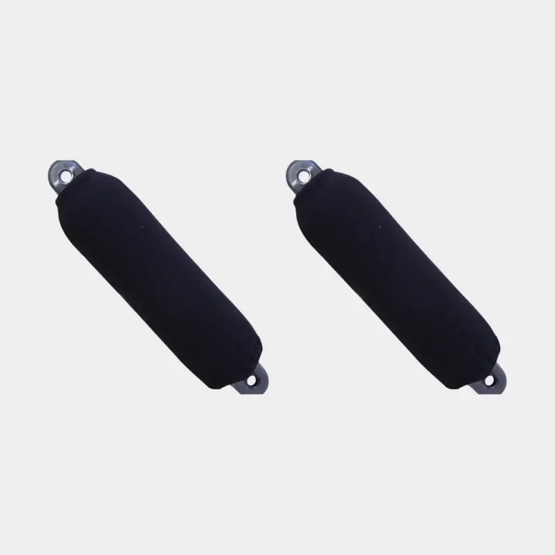 Chaussette pour pare-battage cylindrique, 827 (76.5 x Ø20 cm), Fendequip, noir, lot de 2 Seulement Aujourd'hui