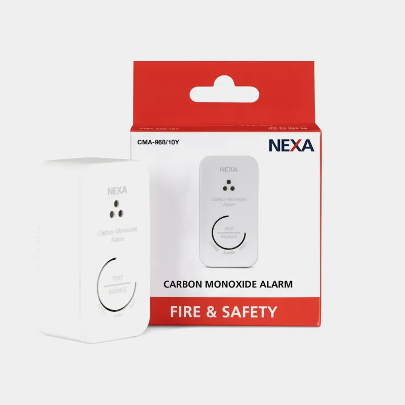 Meilleur Prix Détecteur de monoxyde de carbone / alarme au monoxyde de carbone NEXA CMA-968/10Y, alimenté par batterie, 85 dB