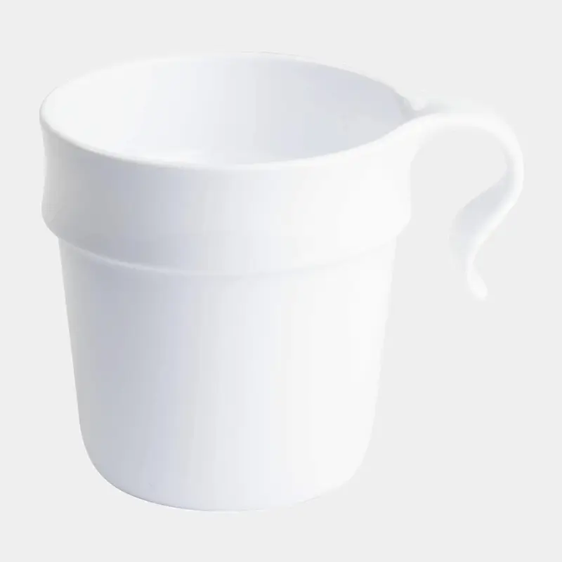 Tasse à café/thé en plastique Nordiska Plast, blanc, 30 cl / 300 ml Dernier Modèle