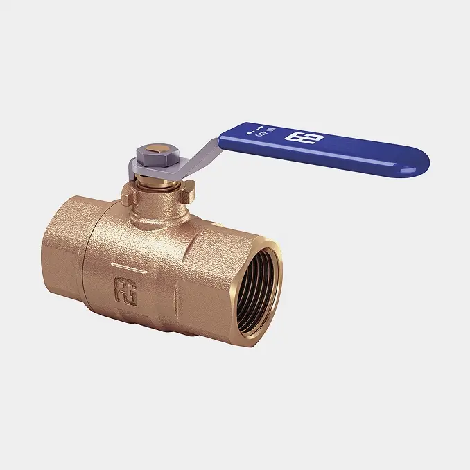Vanne à bille Guidi Lever Operated Ball « Non Stick » Valve Full Flow, corps en bronze, poignée en acier inoxydable, 1/2″ G (BSP) Remise