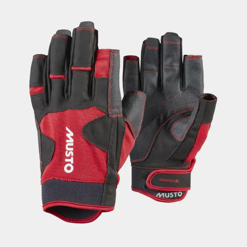 Gants de voile Musto Performance Short Finger Glove 2.0, True Red Prix Choc