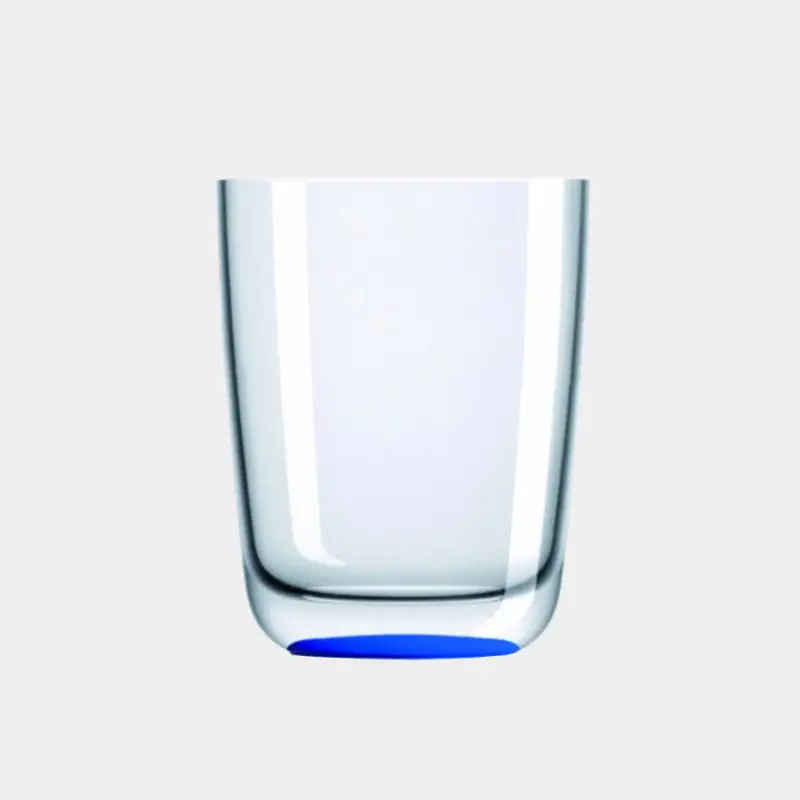 Verre en plastique Palm Verre Highball Bleu Marine, antidérapant, transparent/bleu, 42 cl Super Prix