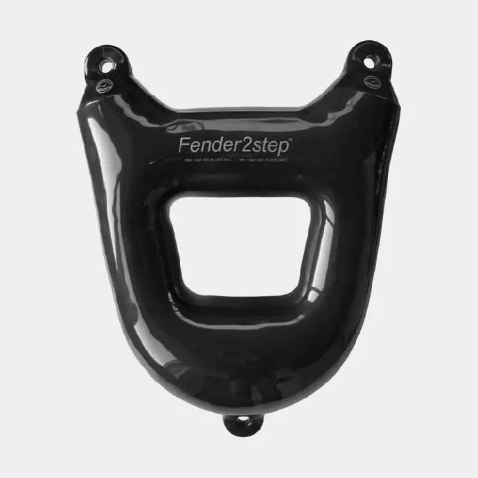 Meilleure Vente Pare-battage d’échelle Dan-Fender FenderStep 1522, 2 marches, 56 x 45 cm, noir
