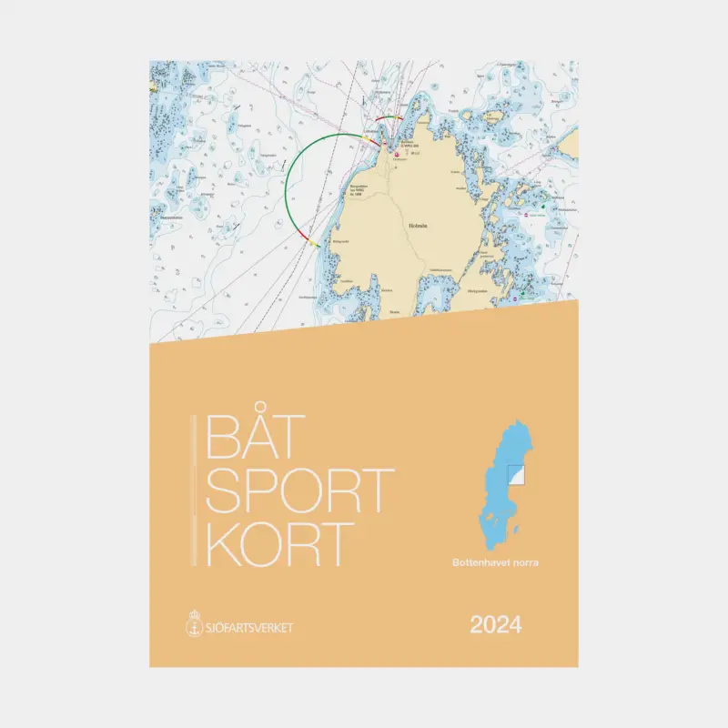 Cartes de navigation de plaisance Sjöfartsverket Bottenhavet nord, Sikeå – Sundsvall (Édition 2024) Super Prix