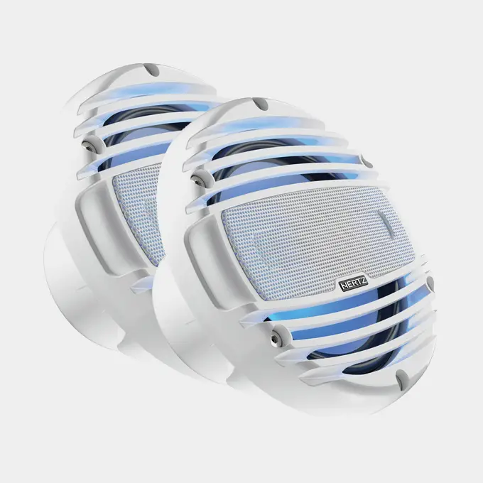 Haut-parleur coaxial marin Hertz HMX 6.5-LD-TW, 6,5″, 150 W, blanc, pour montage encastré, lot de 2 Acheter En Ligne