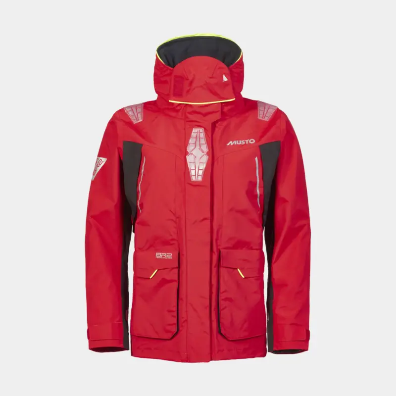 Bon Plan Veste de quart Musto BR2 Offshore 2.0, True Red, femmes