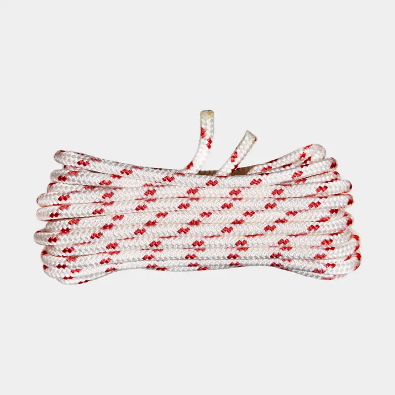 Ecoute sans manille NOCK Möja, âme en polyester, gaine en polyester tressé 24, blanc/rouge Populaire